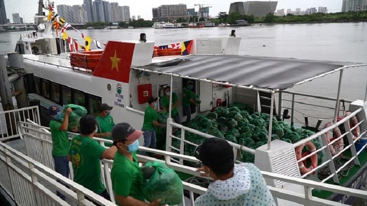 Bộ GTVT yêu cầu tạo điều kiện thuận lợi để tàu cao tốc chở hàng thiết yếu, nông sản cho vùng dịch