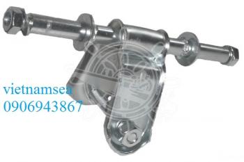 Brackets for 120-mm Ø side rollers