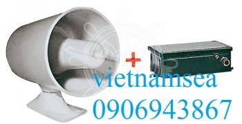 Powerful bitonal electric siren