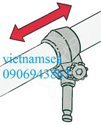 Plastic rowlocks for inflatable tenders