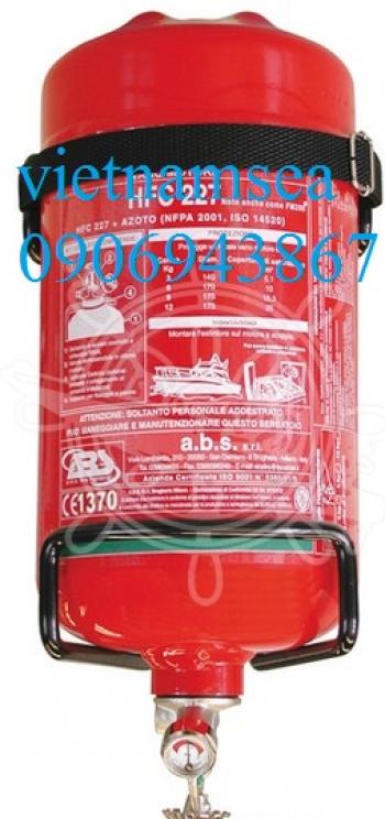 Fire extinguisher systems approved by RINA.