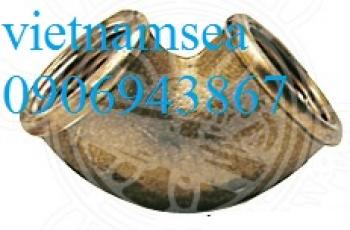 Khuỷu tay bằng đồng thau 90 °