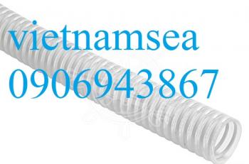 Ống tăng cường xoắn ốc PVC cho nhà vệ sinh, máy bơm, v.v.