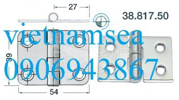 Bản lề 2 mm 1