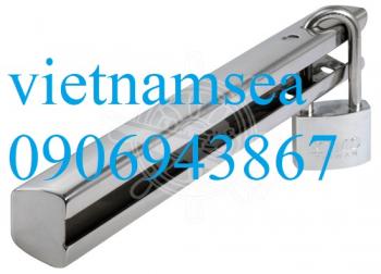 Antitheft device made of stainless steel for outboard engines
