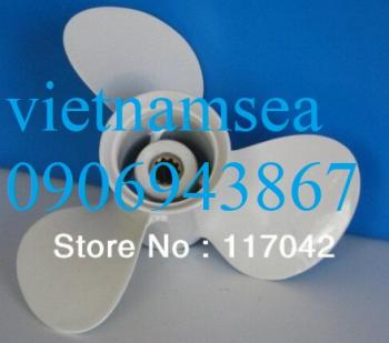 OVERSEE 663-45952-02-EL Aluminum Propeller Size 11 3/8x12 for Yamaha 40HP 50HP Outboard Motor Motor 11 - 3/8 x 12