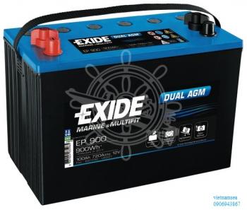 EXIDE Agm batteries for services and starting